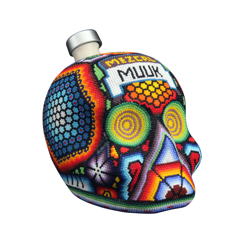 Calavera Huichol -212