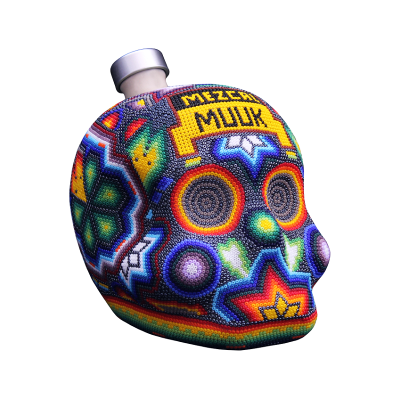 Calavera Huichol -112