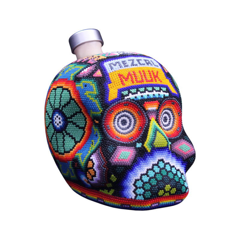 Calavera Huichol -81