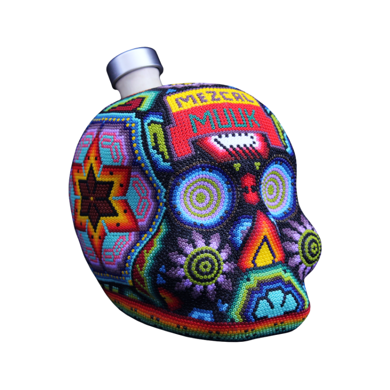 Calavera Huichol -148