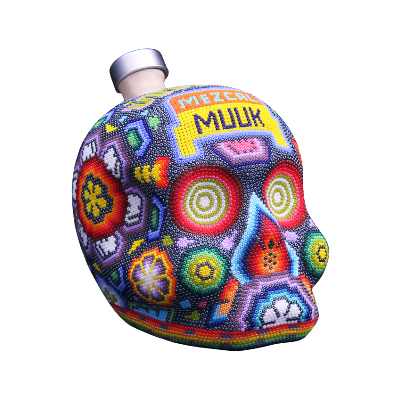 Calavera Huichol -114