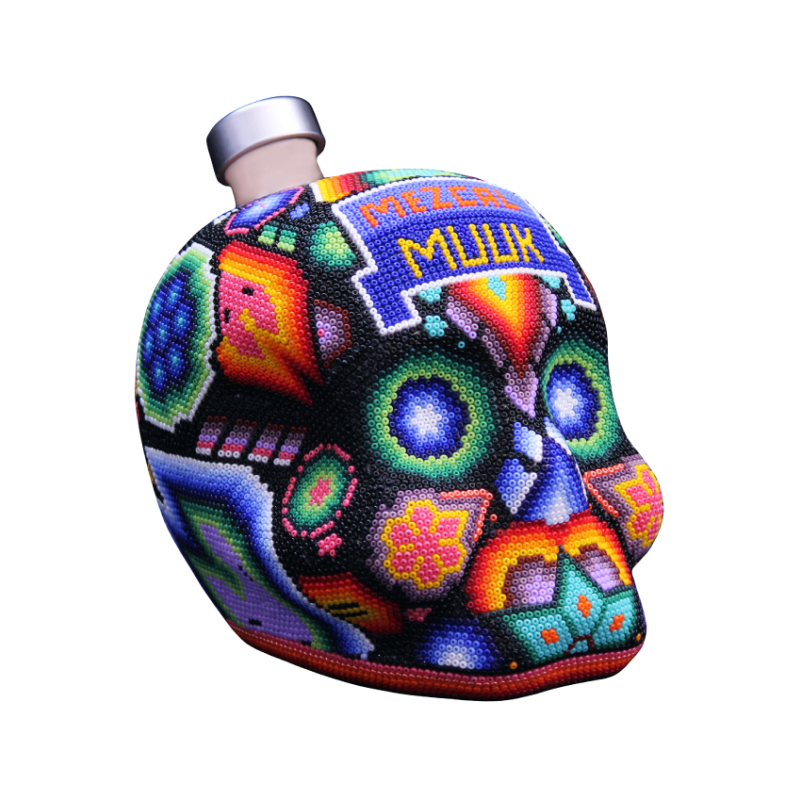 Calavera Huichol -58