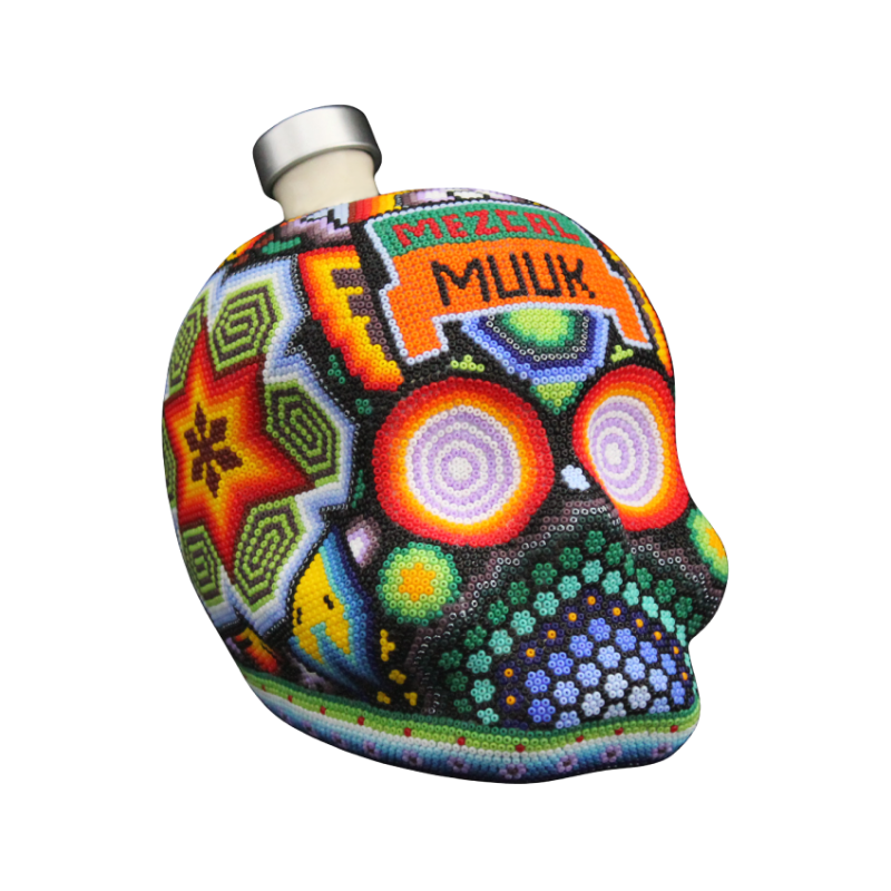Calavera Huichol -228
