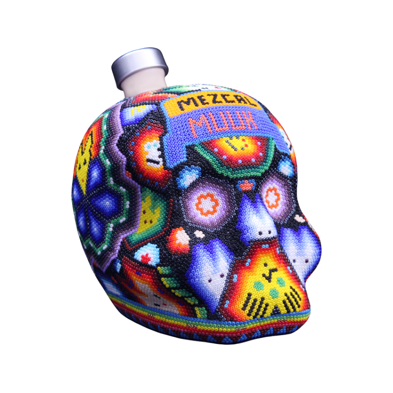 Calavera Huichol -86
