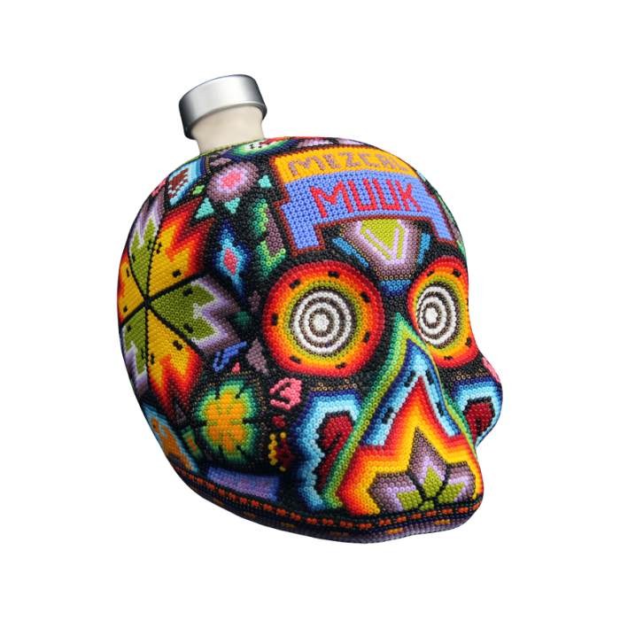 Calavera Huichol -155