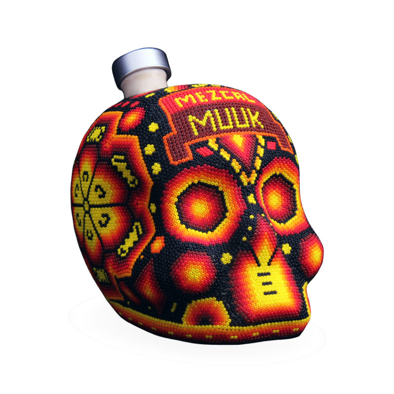 Calavera Huichol -25