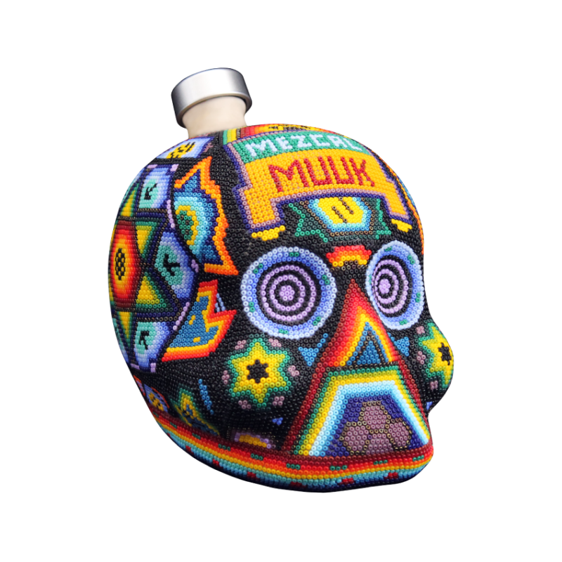 Calavera Huichol -176