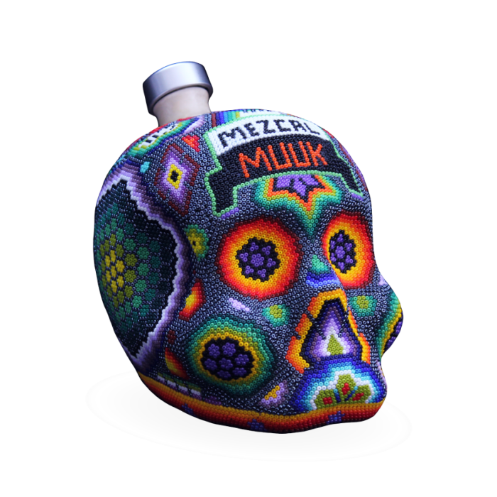 Calavera Huichol -23