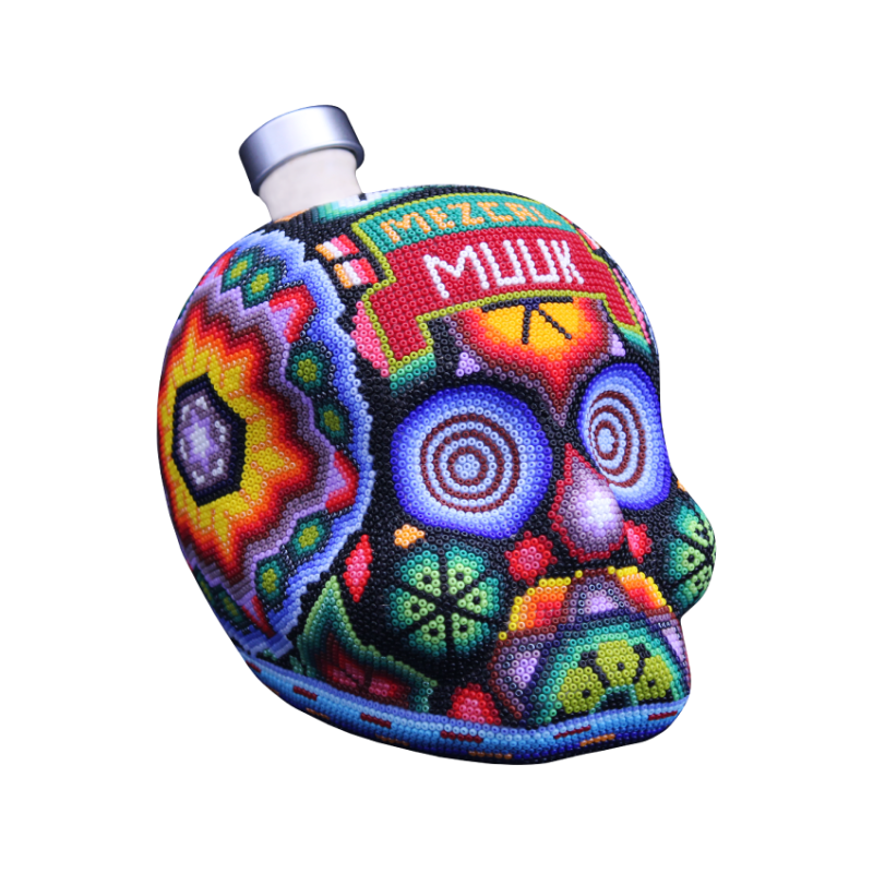 Calavera Huichol -135