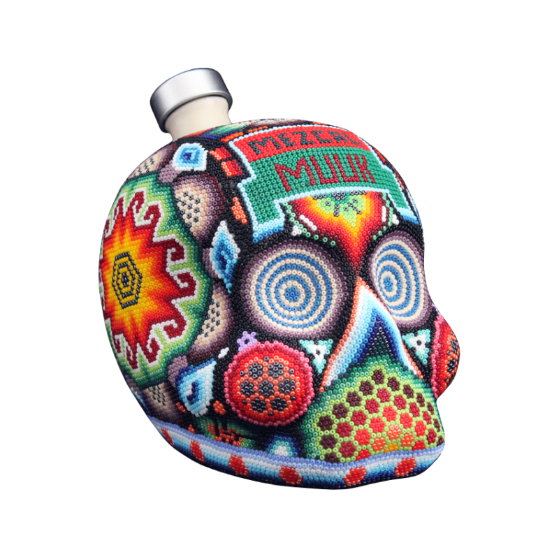 Calavera Huichol -208