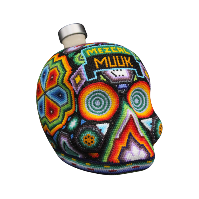 Calavera Huichol -222