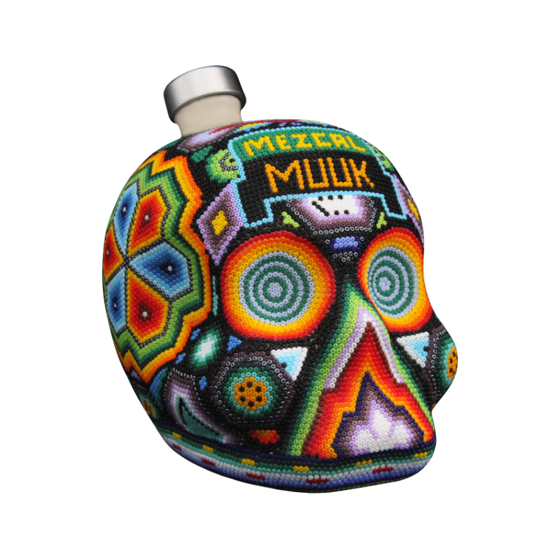 Calavera Huichol -222