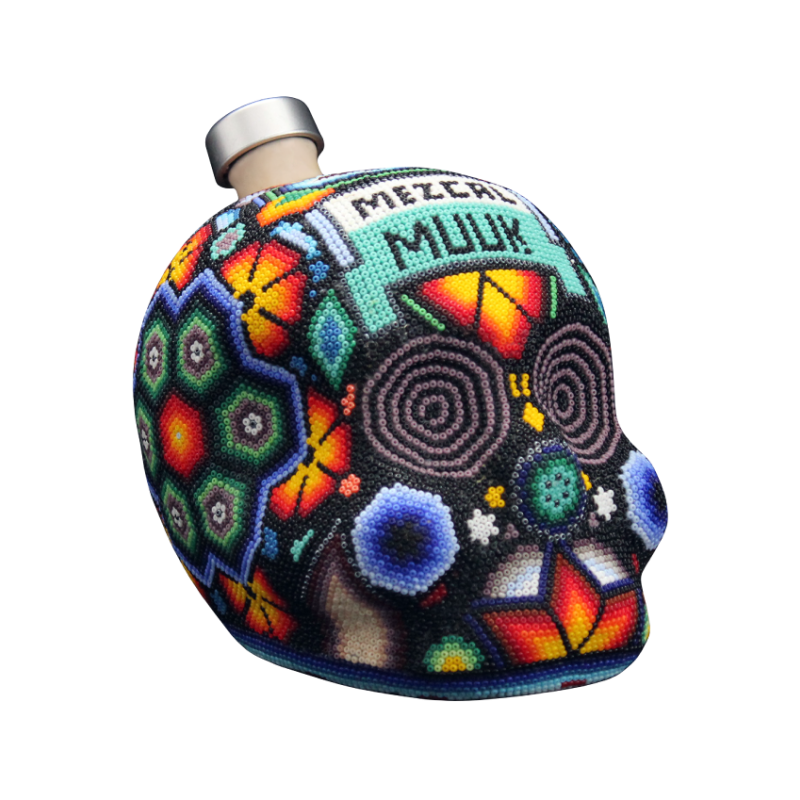 Calavera Huichol -263