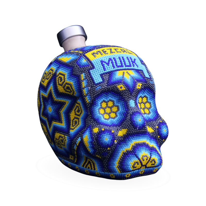 Calavera Huichol -37