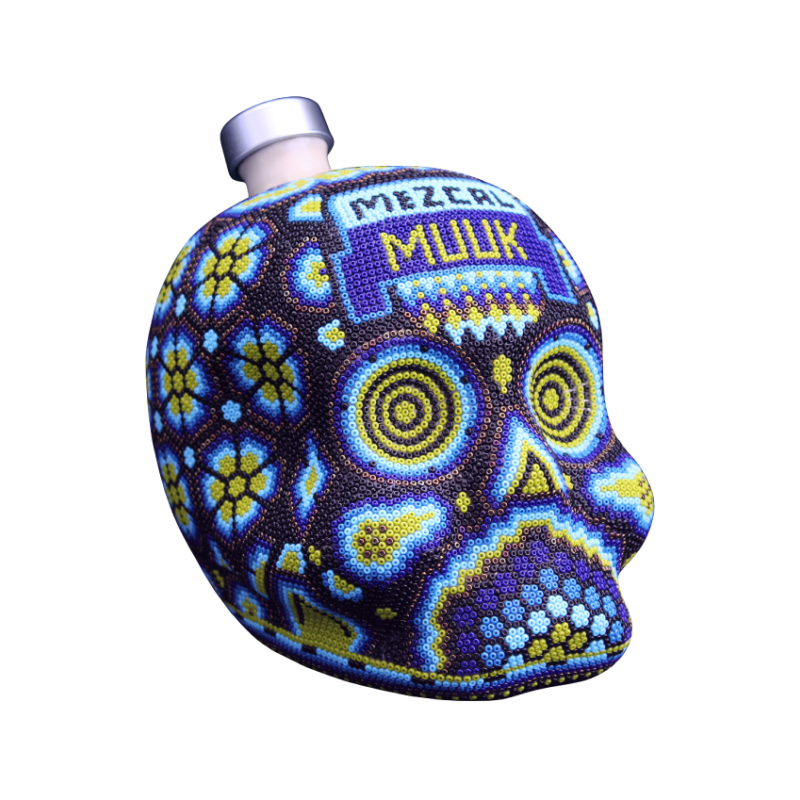 Calavera Huichol -130
