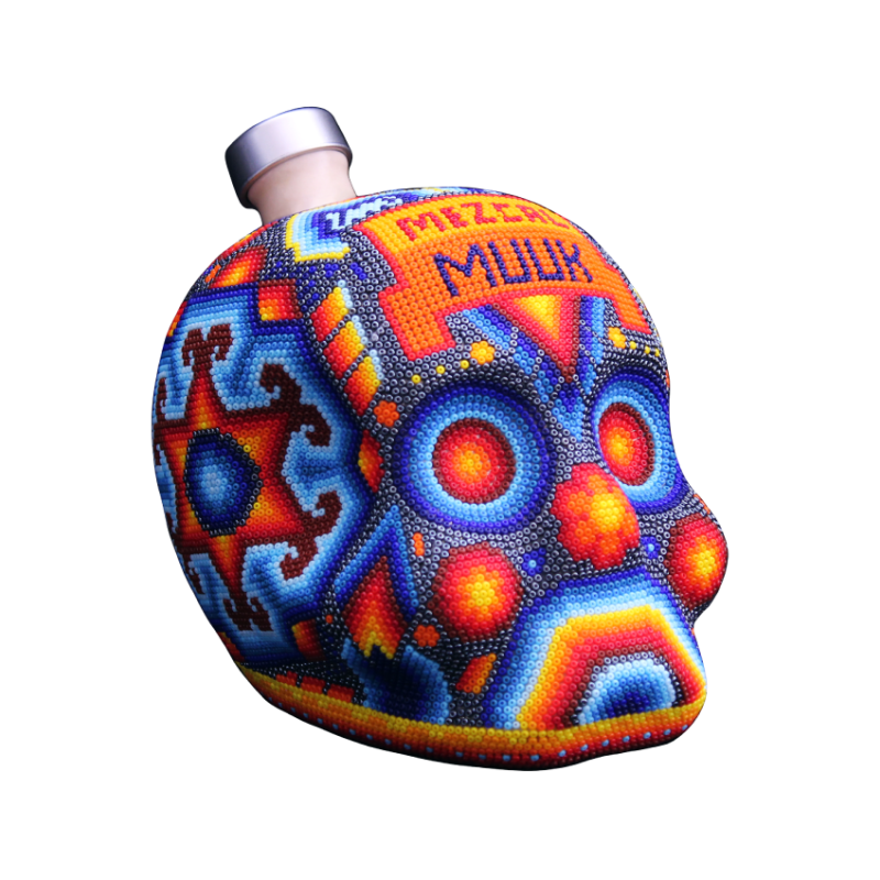 Calavera Huichol -45