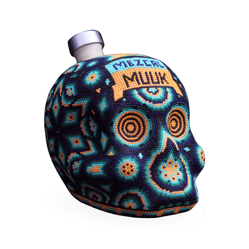 Calavera Huichol -39