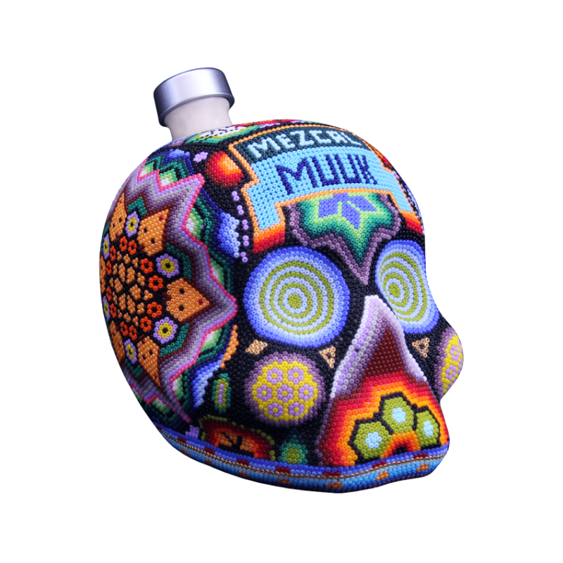 Calavera Huichol -145