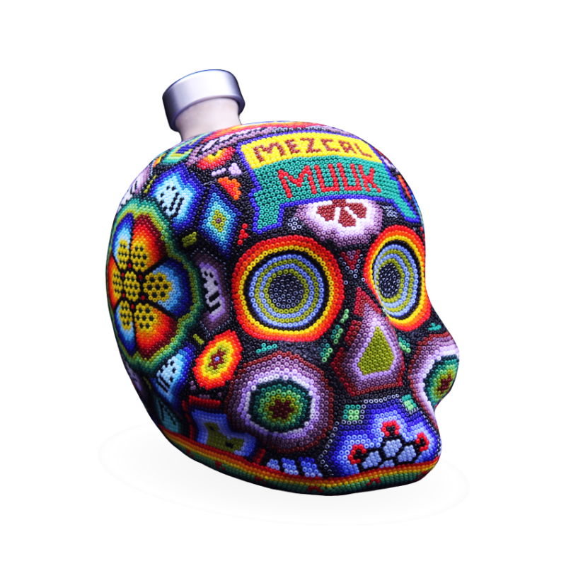 Calavera Huichol -16