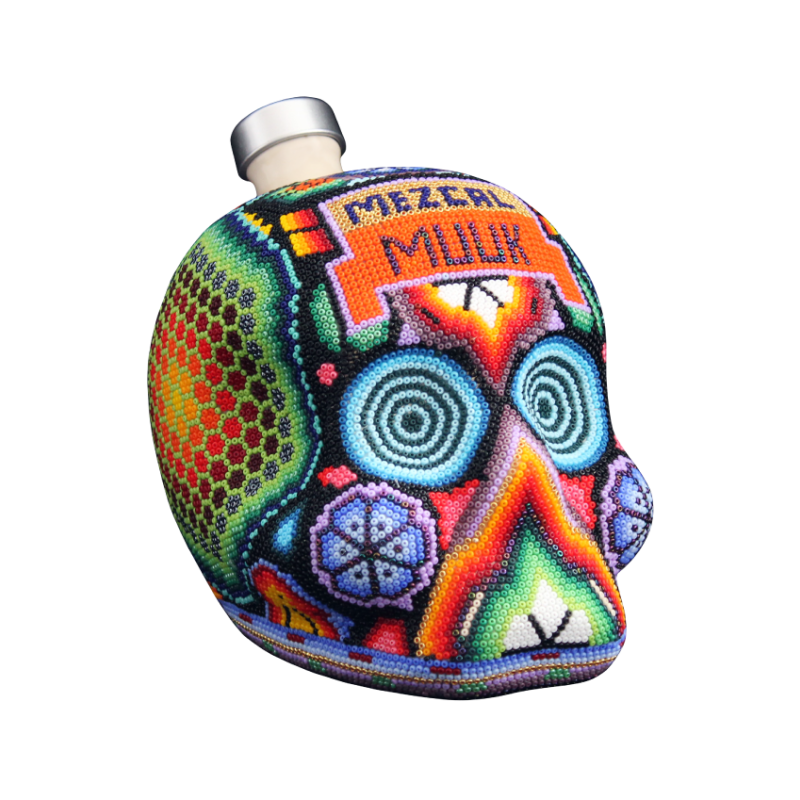 Calavera Huichol -199