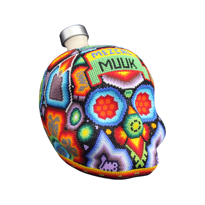 Calavera Huichol -168