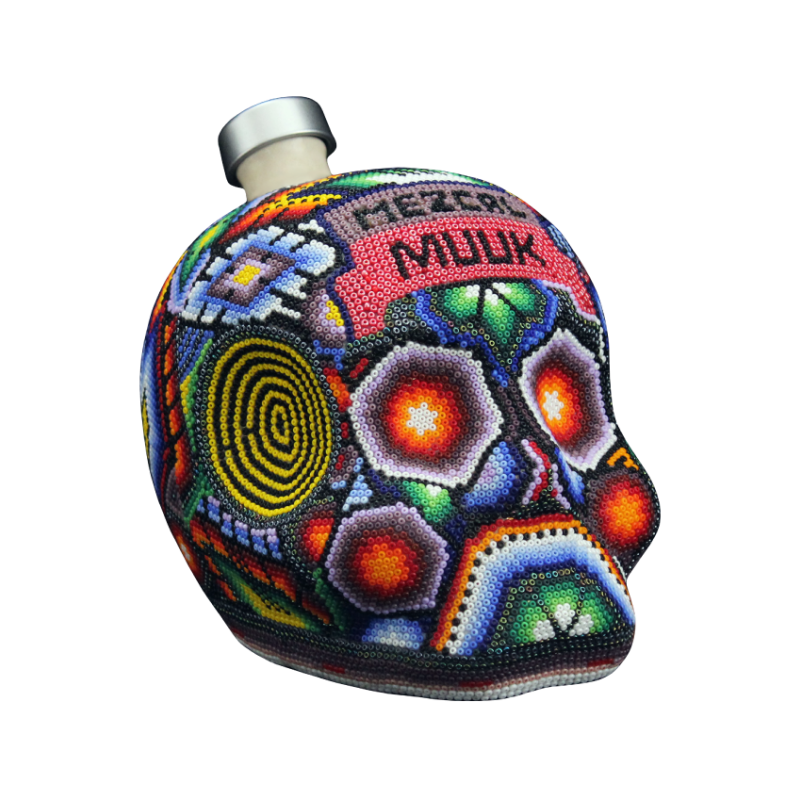Calavera Huichol -264