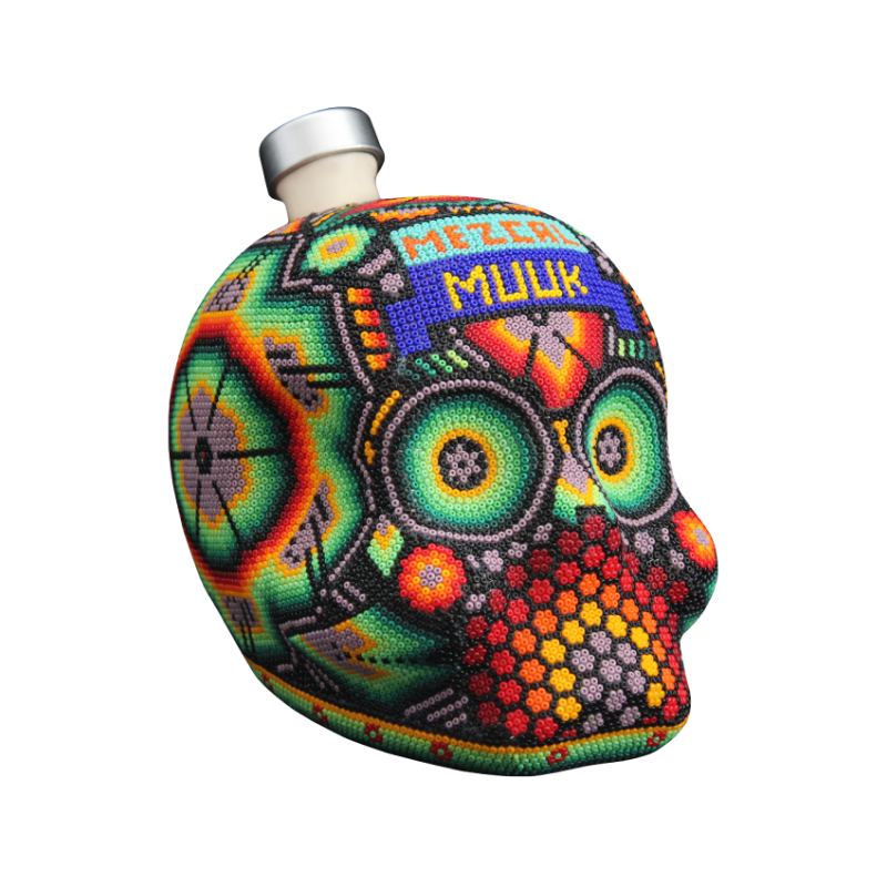 Calavera Huichol -157