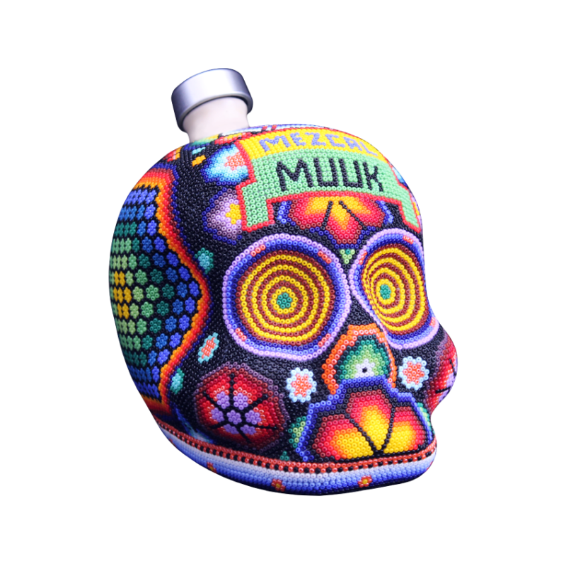 Calavera Huichol -131