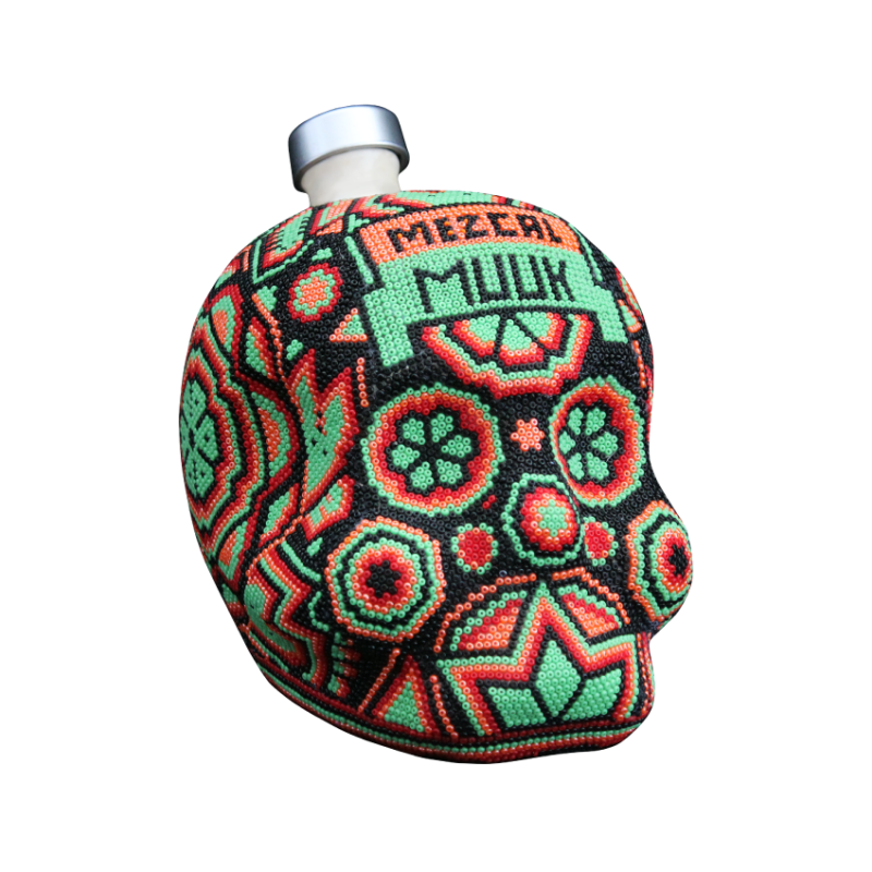 Calavera Huichol -178