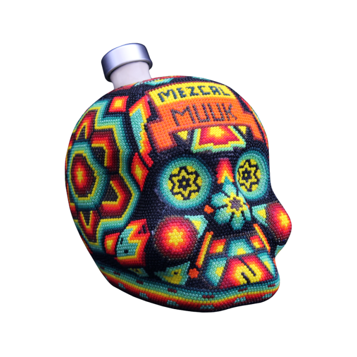Calavera Huichol -138
