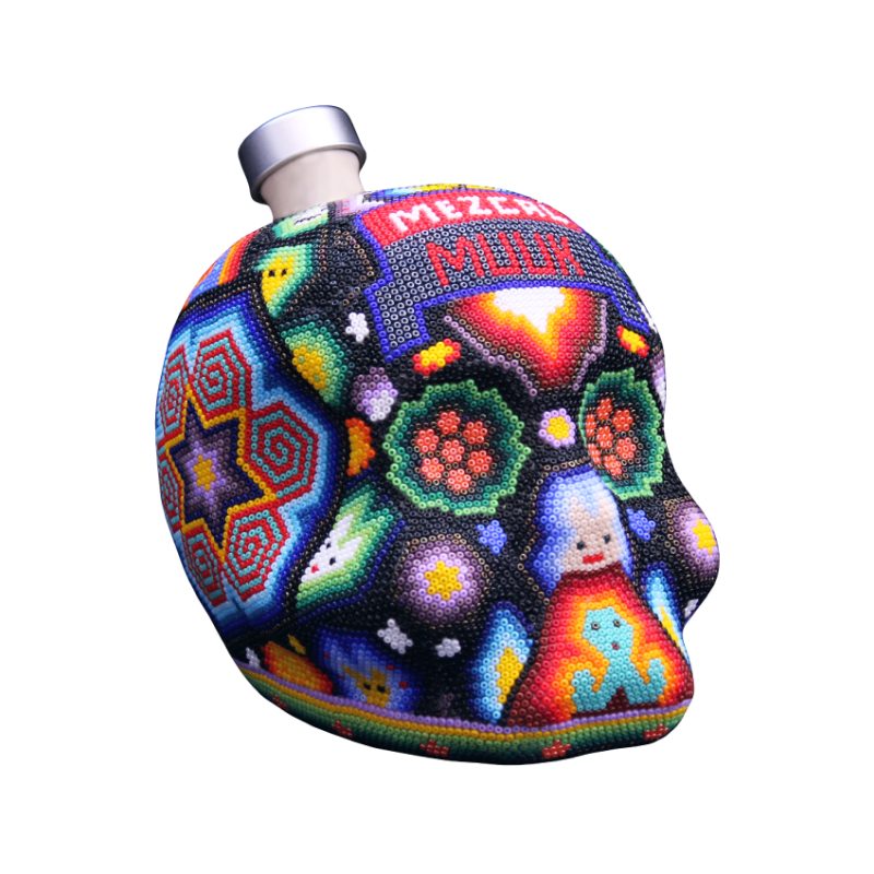 Calavera Huichol -119