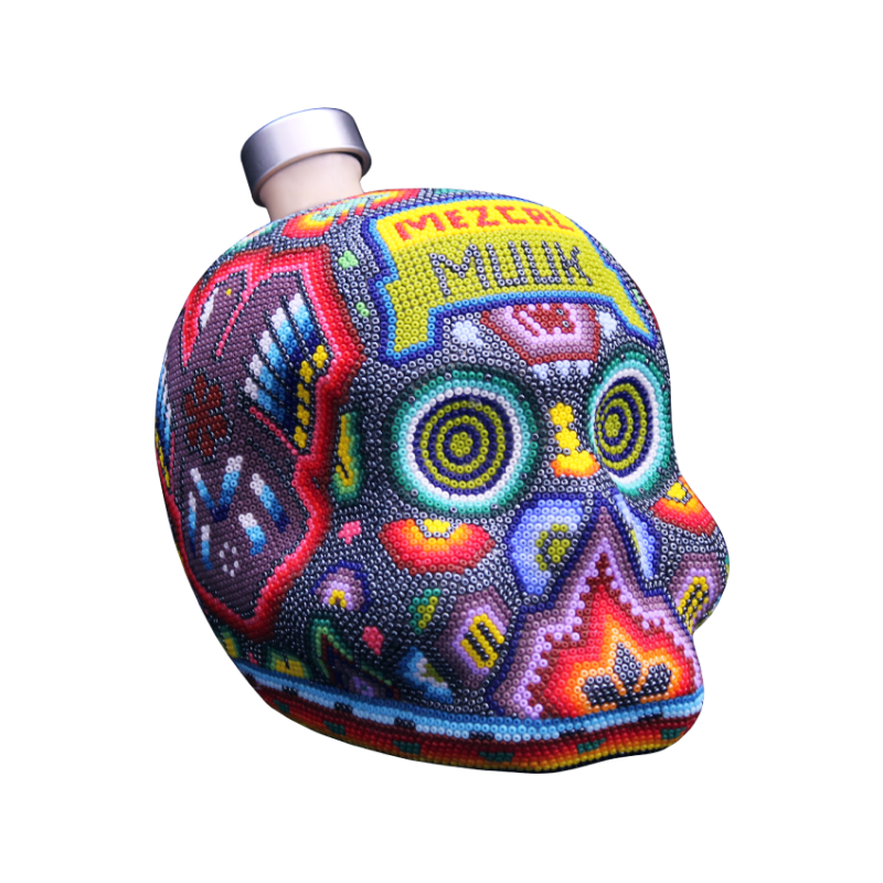 Calavera Huichol -104