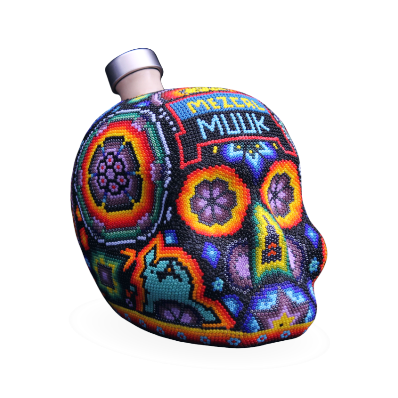 Calavera Huichol -40