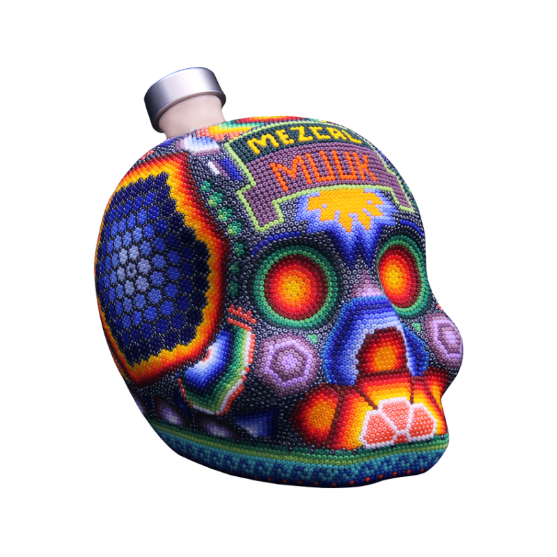 Calavera Huichol -122