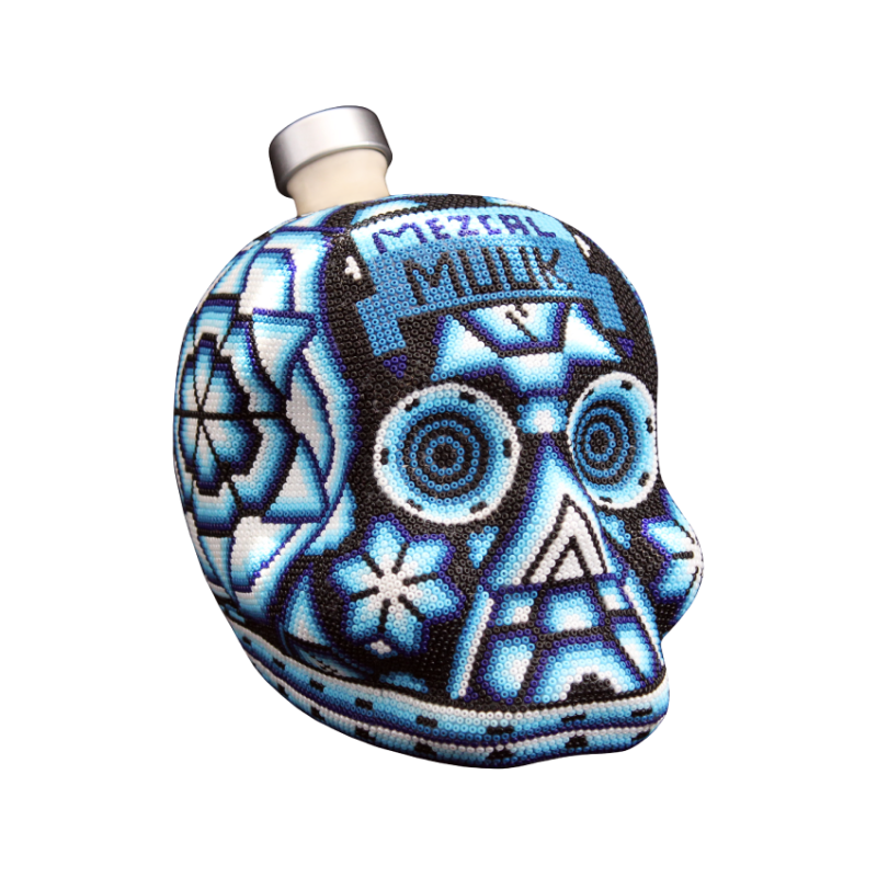 Calavera Huichol -174