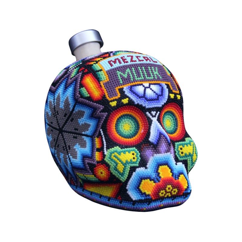 Calavera Huichol -147