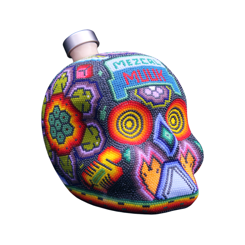 Calavera Huichol -106