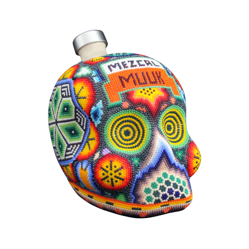 Calavera Huichol -238