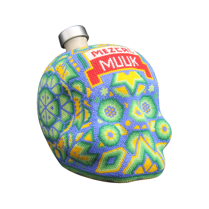 Calavera Huichol -259
