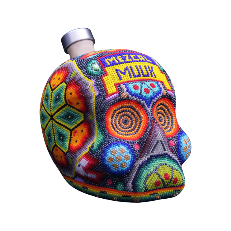 Calavera Huichol -100