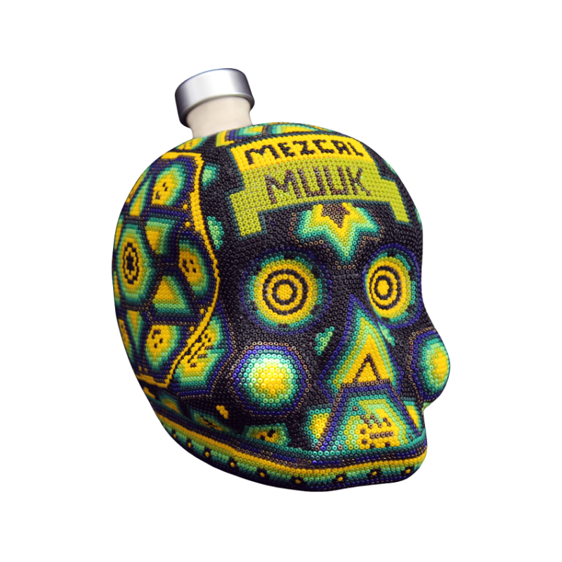 Calavera Huichol -170