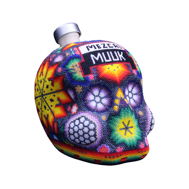 Calavera Huichol -68