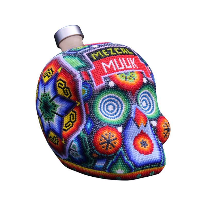 Calavera Huichol -64