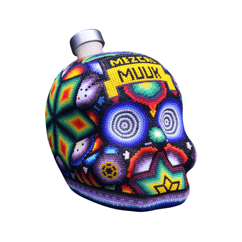 Calavera Huichol -84