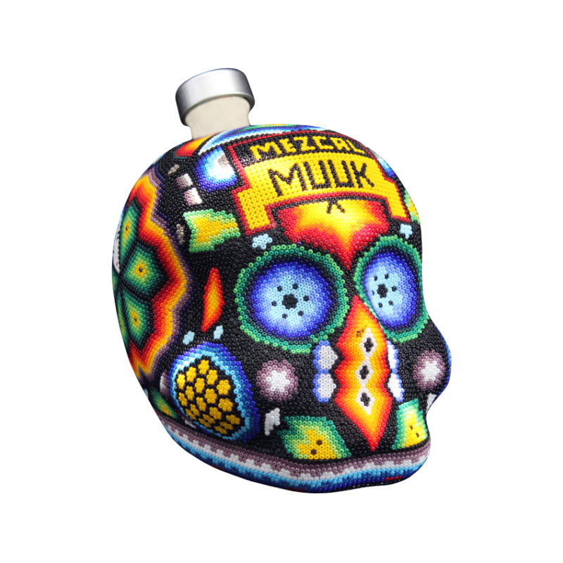 Calavera Huichol -173