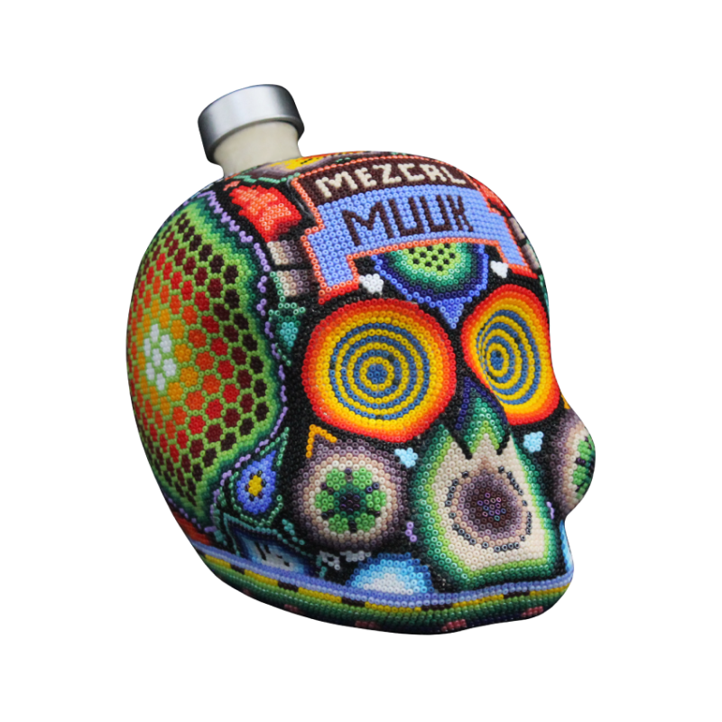 Calavera Huichol -224