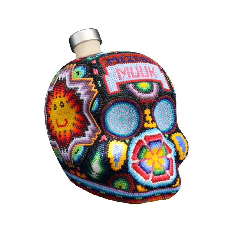 Calavera Huichol -165