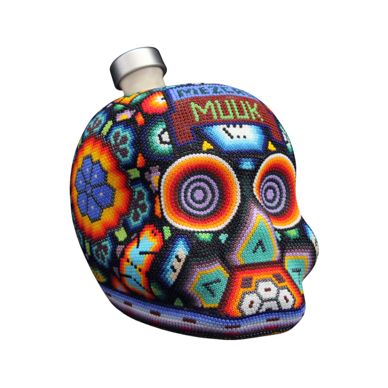 Calavera Huichol -247