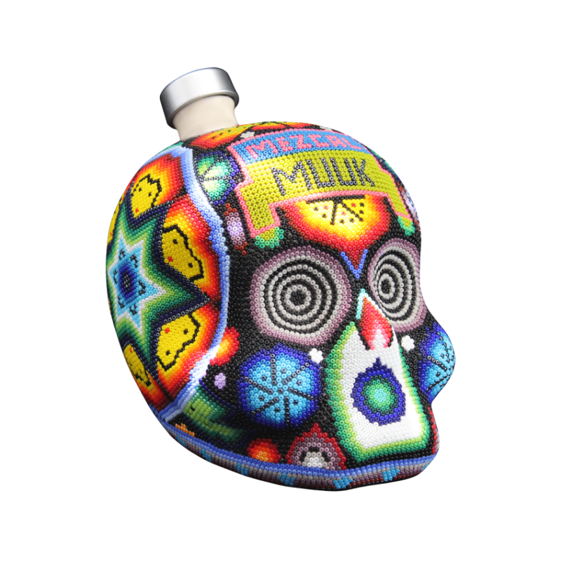 Calavera Huichol -171