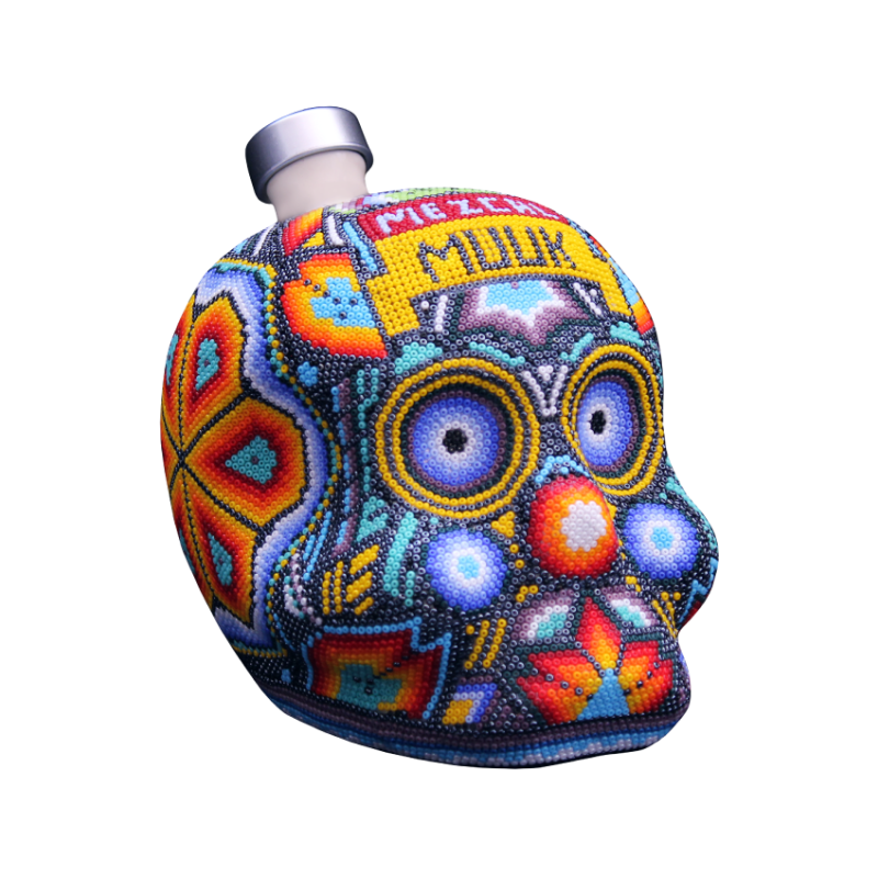 Calavera Huichol -124